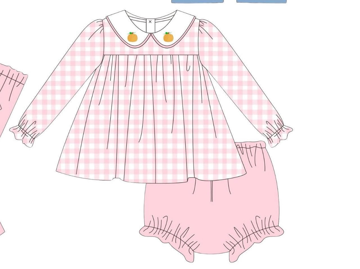 Pumpkin bloomer set