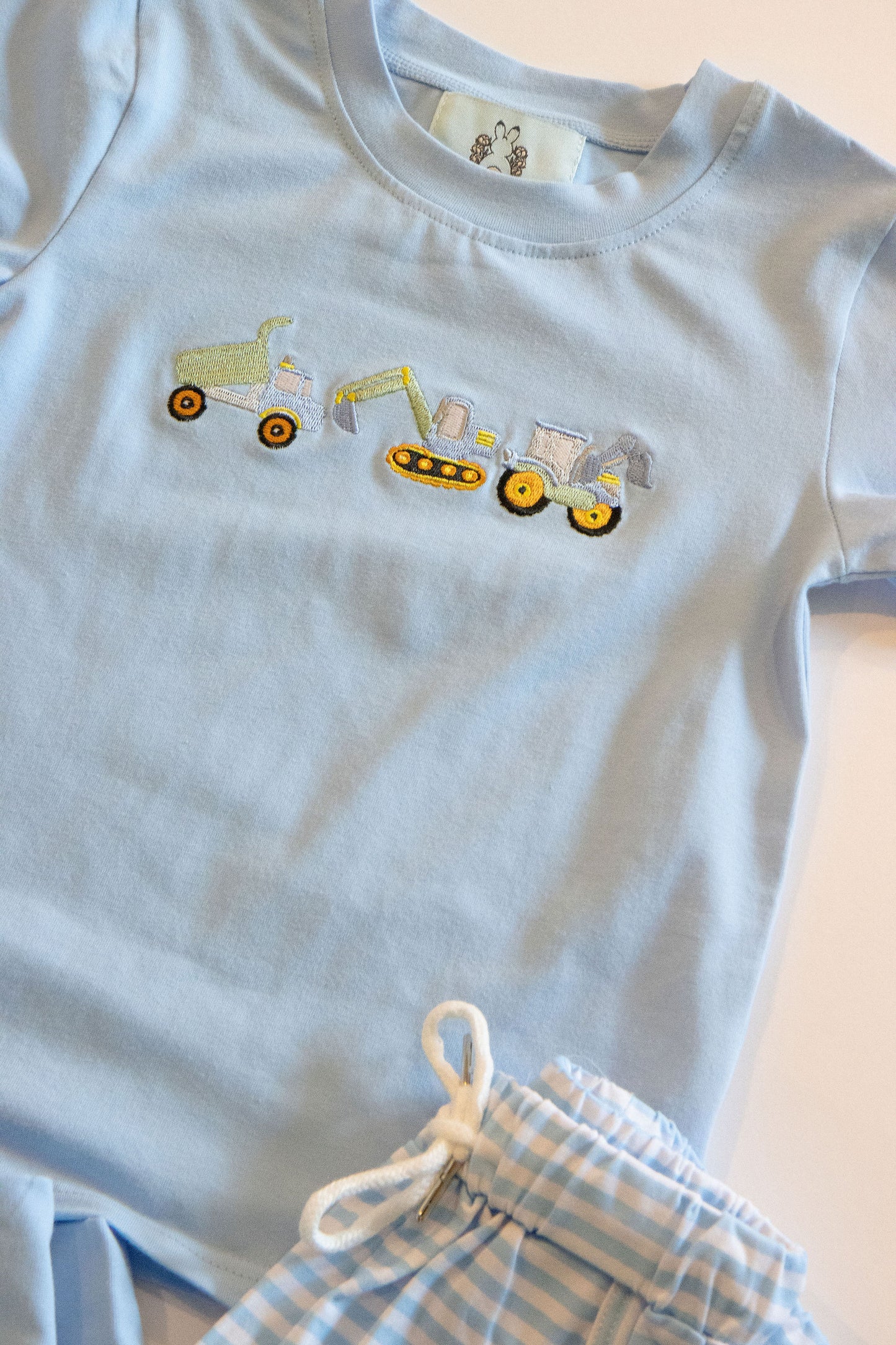 Blue Tractor Trio