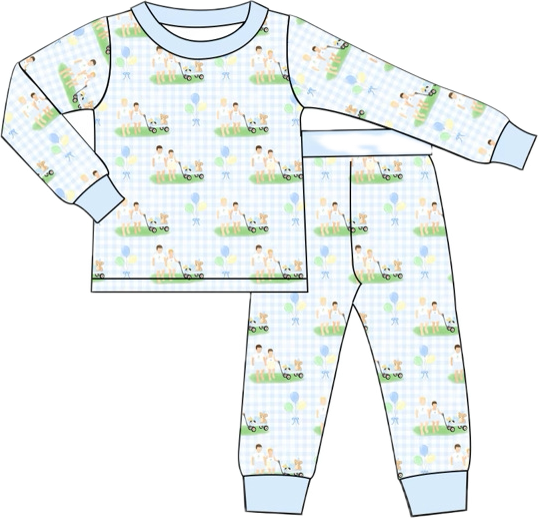 December Presale- Boy Birthday Pajamas