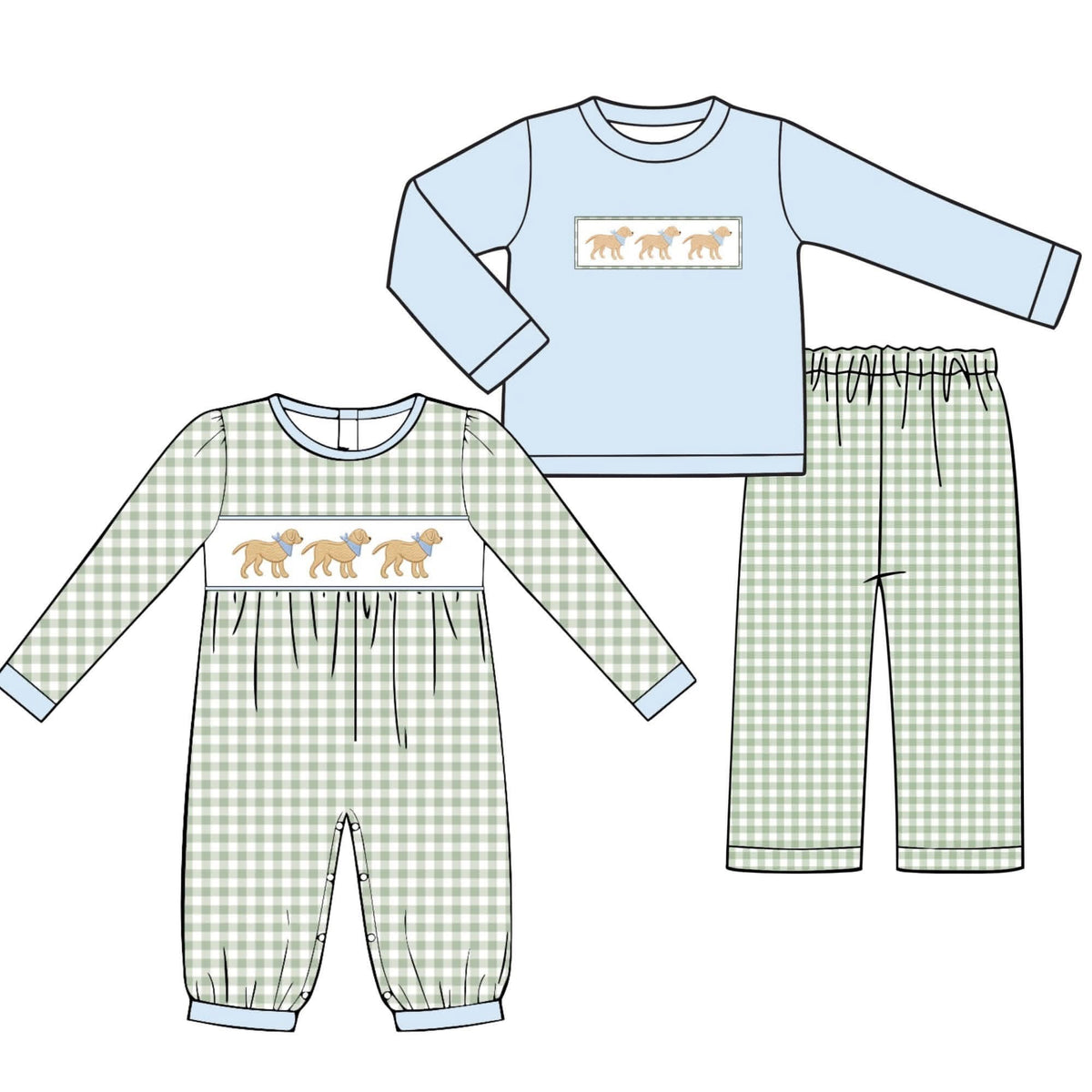 Presale!! Smocked Puppy
