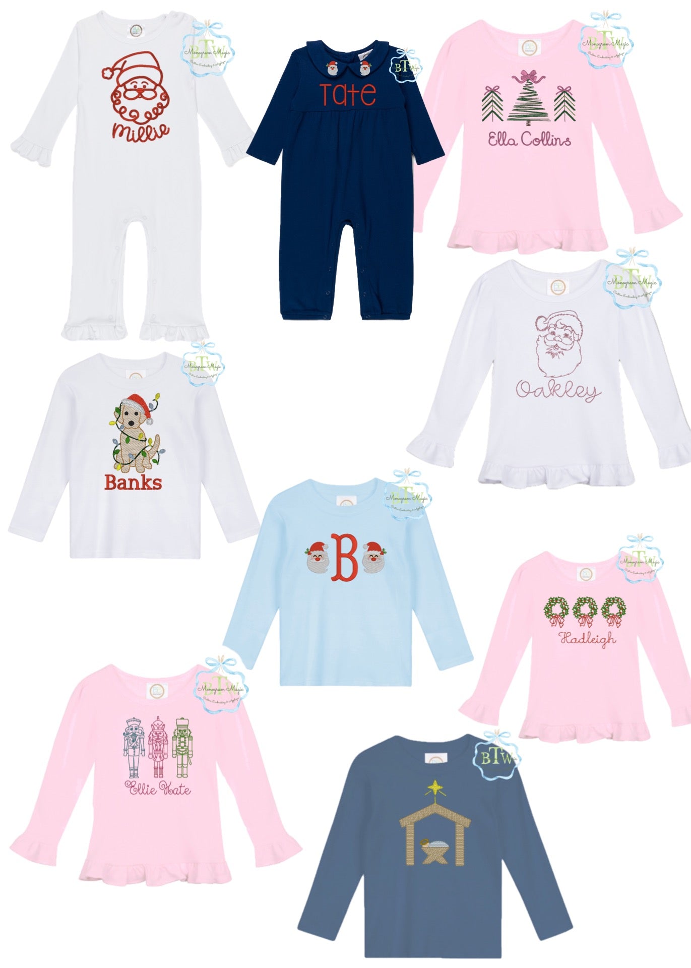 Christmas Monograms