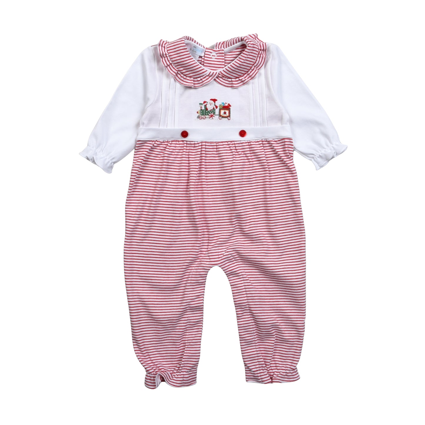 Christmas Train Pima Romper