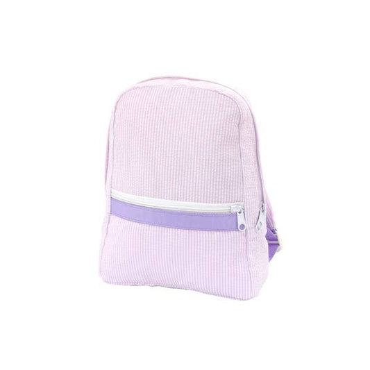 Princess Seersucker Small Backpack | Mint