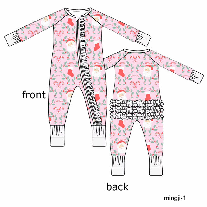 Christmas Pajamas- Pink