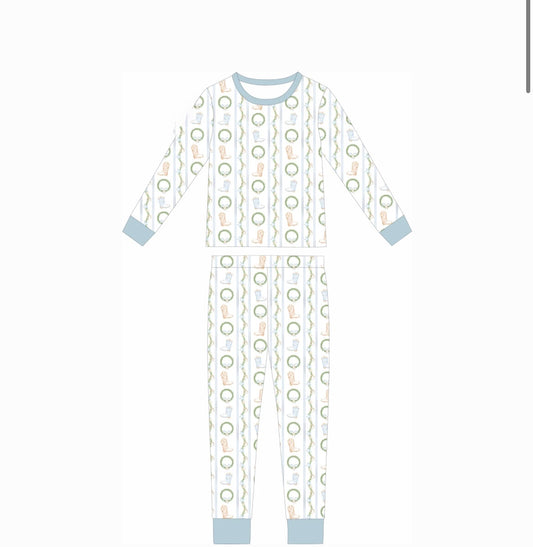 Country Christmas Bamboo Pajamas