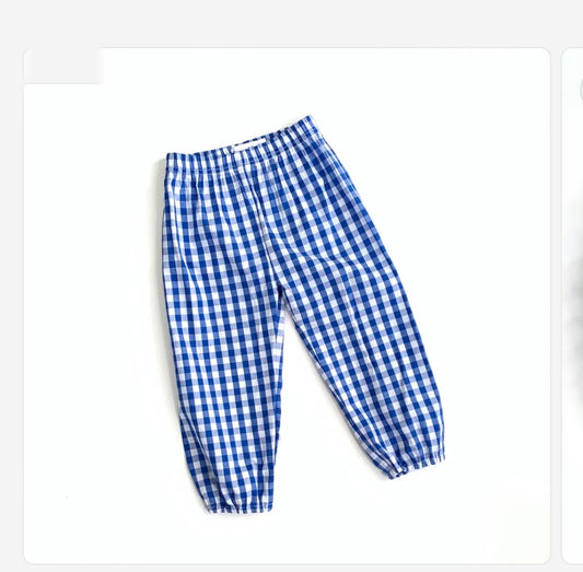 Gingham Bubble Pants