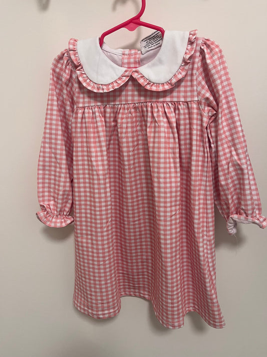 Pink Gingham Dress