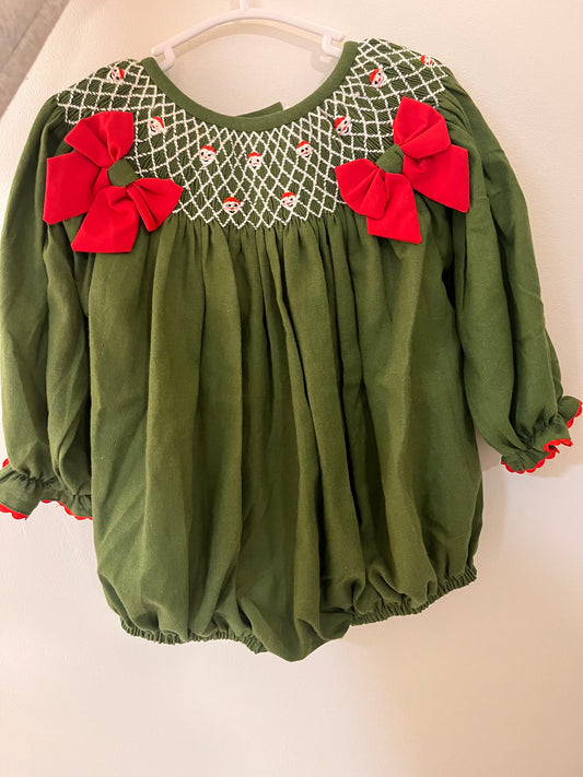 Smocked Santa Bubble