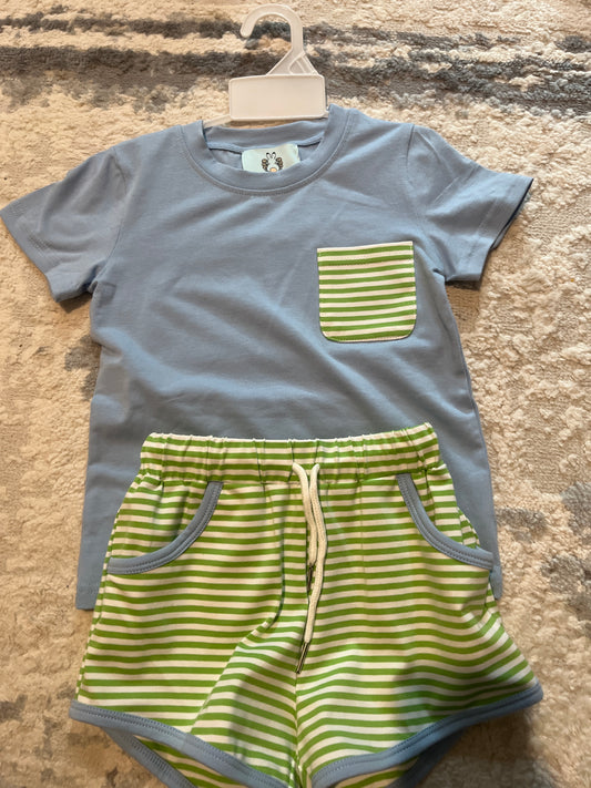 Blue and Green Set