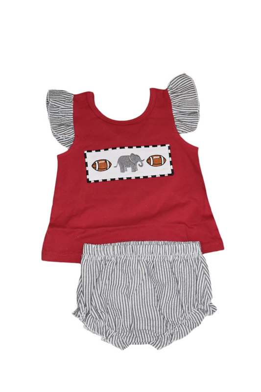 Alabama Girls Diaper Set