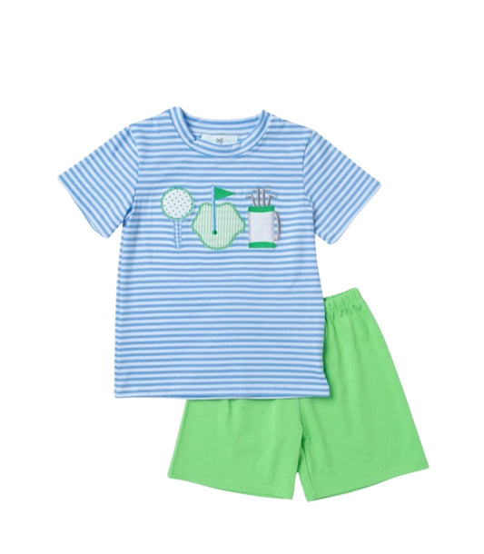 Golf Appliqué Set