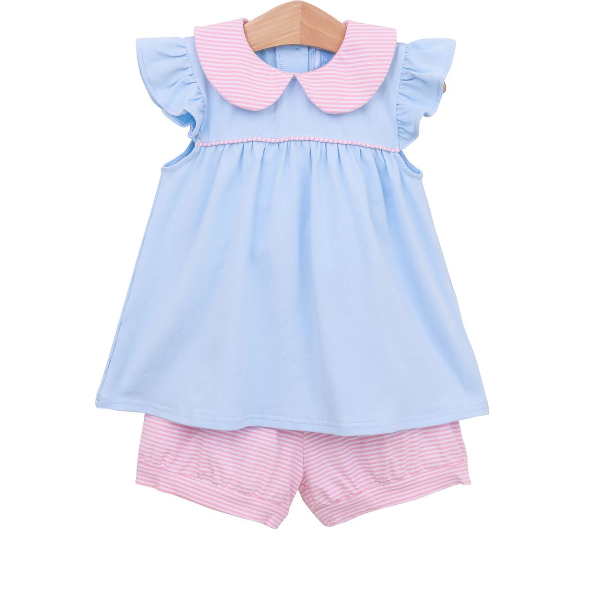 Pink & Blue Bloomer Set