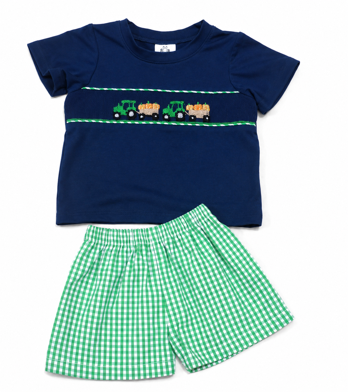 Pumpkin & Tractor Set