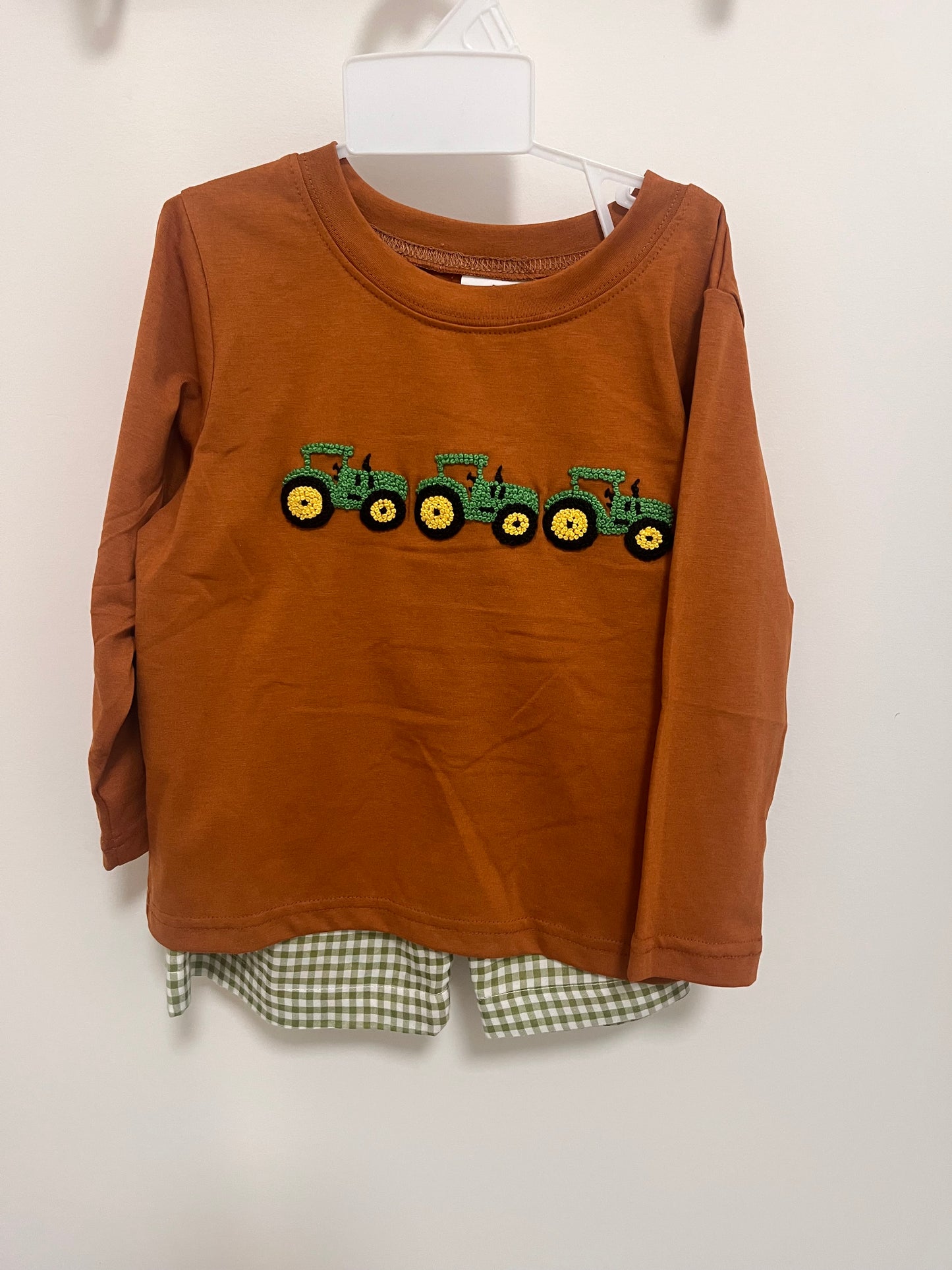 French Knot Tractor Set