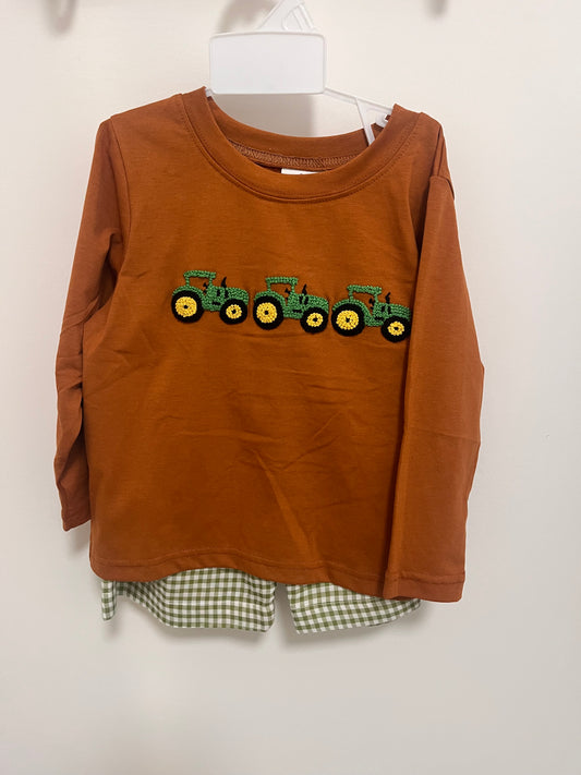 French Knot Tractor Set