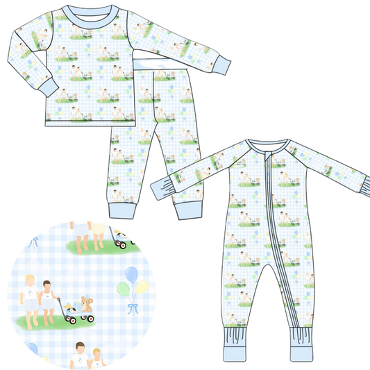 December Presale- Boy Birthday Pajamas