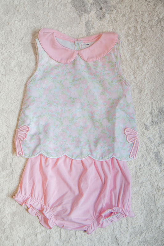 Liberty Floral Bloomer Set