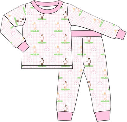 December Presale- Pink Birthday Pajamas