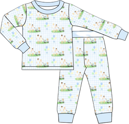 December Presale- Boy Birthday Pajamas