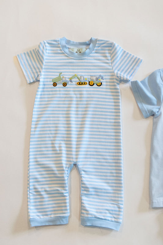 Blue Tractor Trio