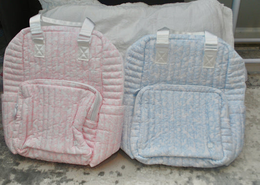 Quilted Backpack/Diaper Bag