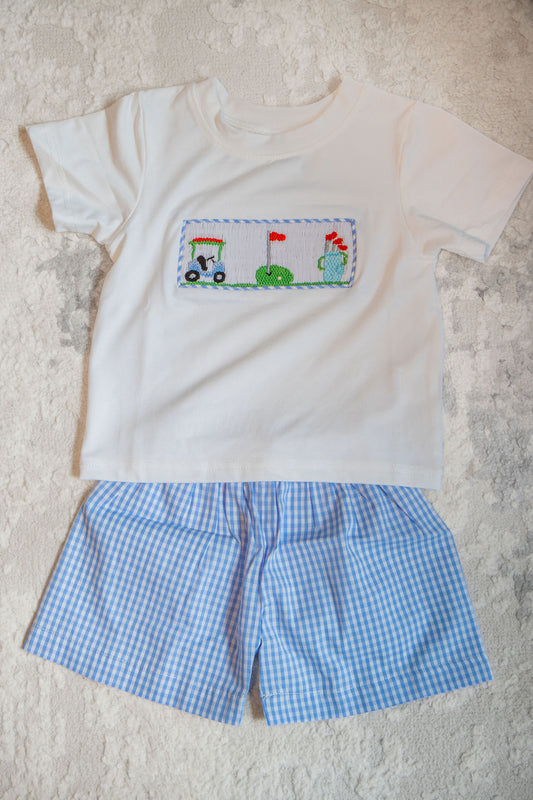 Tee Time Shorts Set