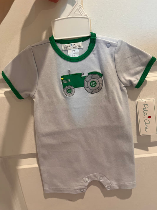 Tractor Romper