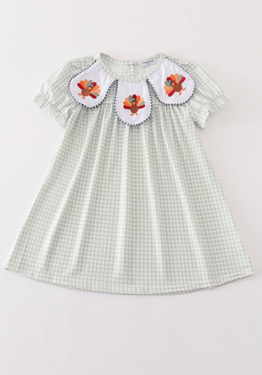 Gingham Turkey Dress