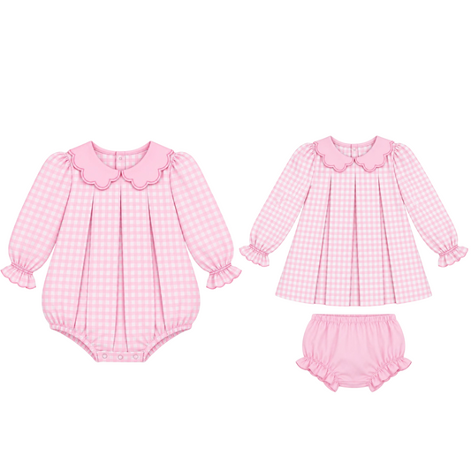 Spring Presale- Gingham Pink