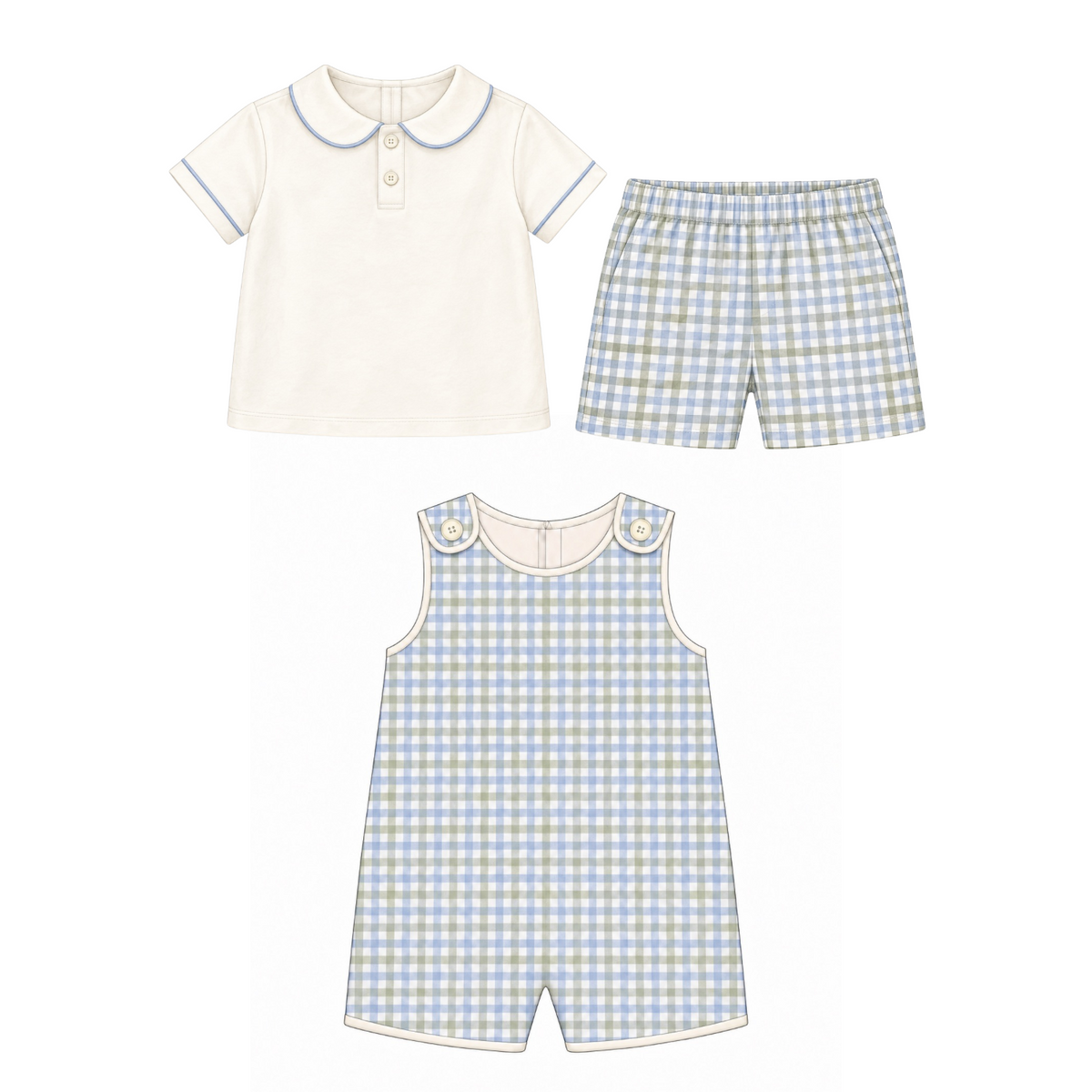 Spring Presale- Sunday Plaid (ETA FEB)