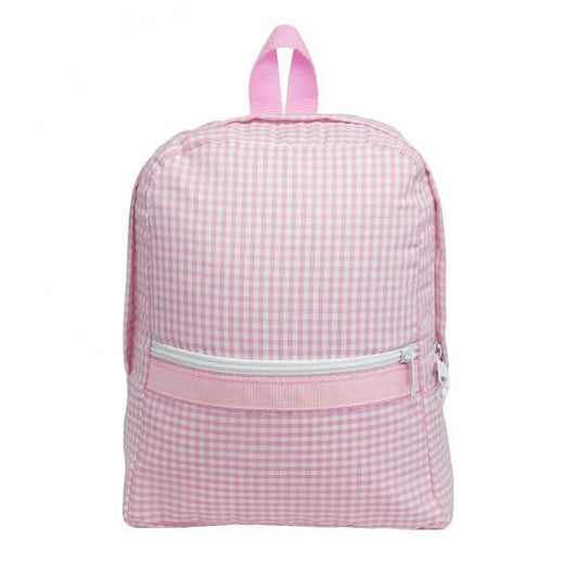 Pink Gingham Small Backpack | Mint