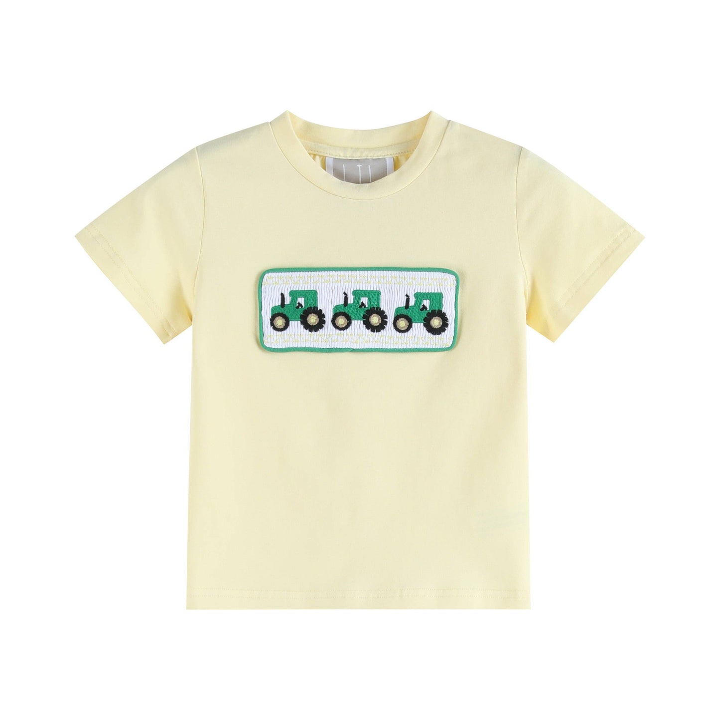 Tractor Smocked T-Shirt Set