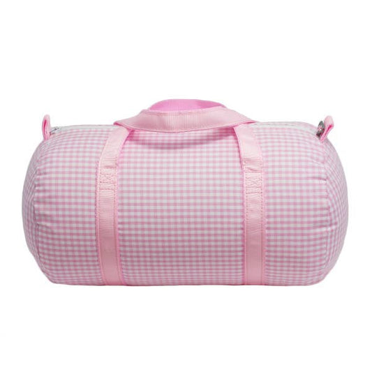 Pink Gingham Baby Duffel | Mint