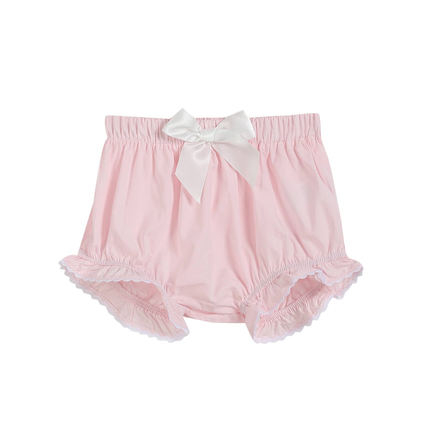 Light Pink Daisy Smocked Bloomer Set