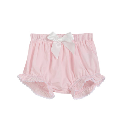 Light Pink Daisy Smocked Bloomer Set